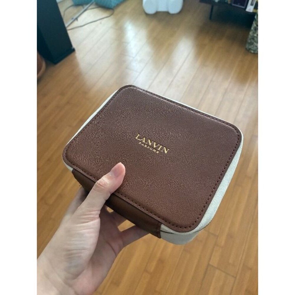Lanvin Parfums Travel Pouch Cosmetic Case